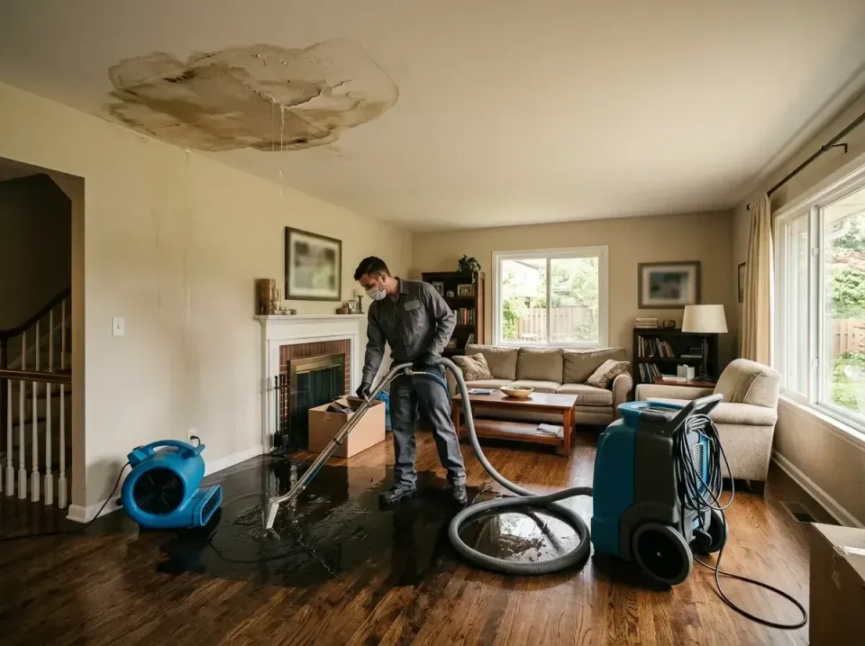 attic-pipe-burst-ceiling-drip-008 — frequently asked questions, Water Damage Restoration & Carpet Care in Minnesota